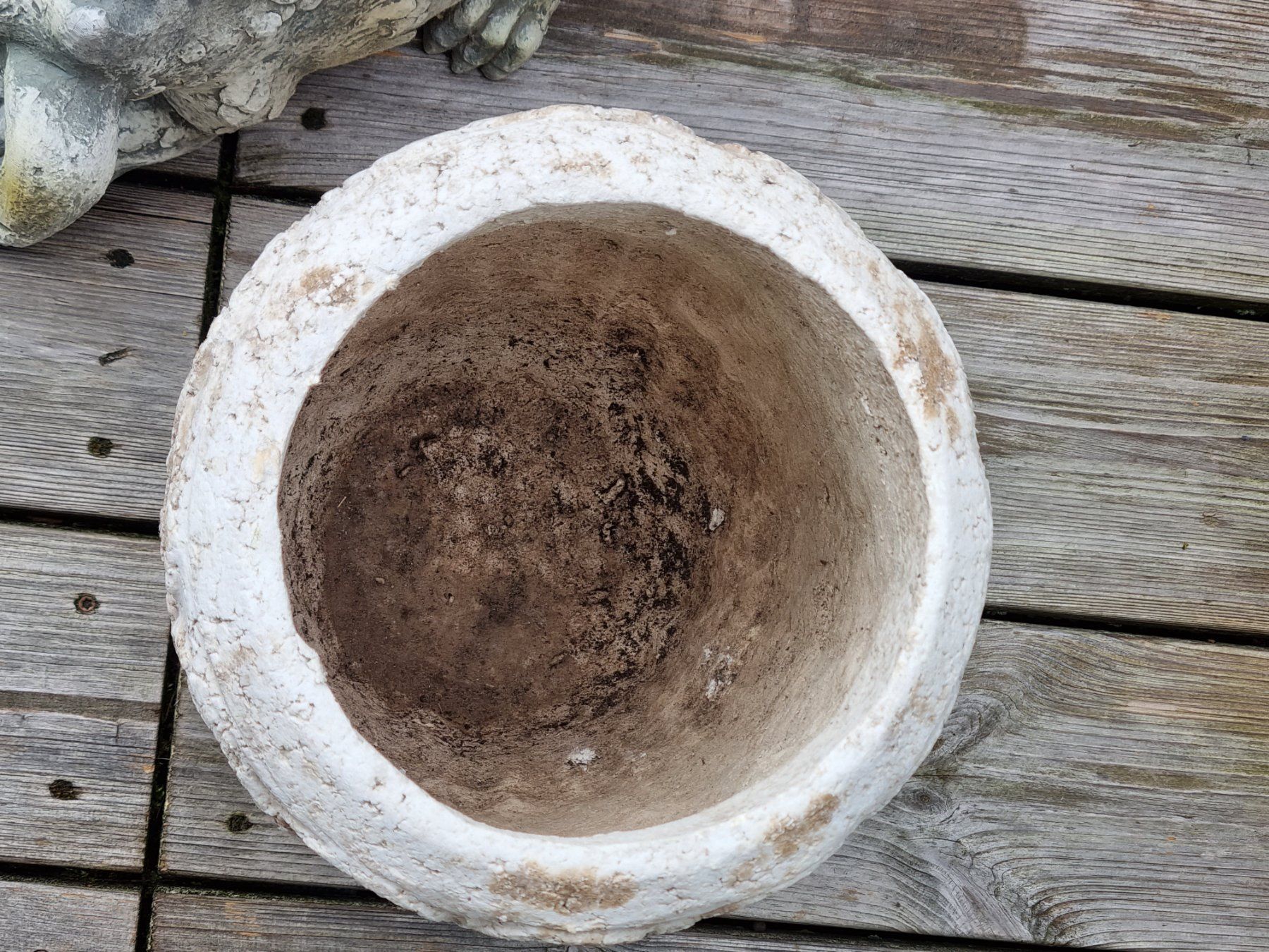 Blumentöpfe: Grosser Pflanztopf Antik-Stil Steinoptik 30 cm – Gebraucht aus Scharnachtal von devin03 2