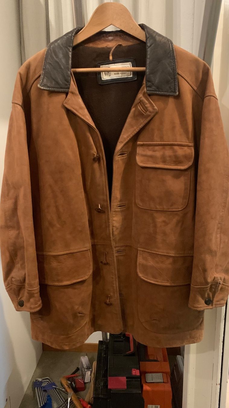 Giacche: Leder-Jacke - Leonardo - Braun - Grösse 50 - echt Leder – Usato da Volketswil venduto da dancingsoul74 6
