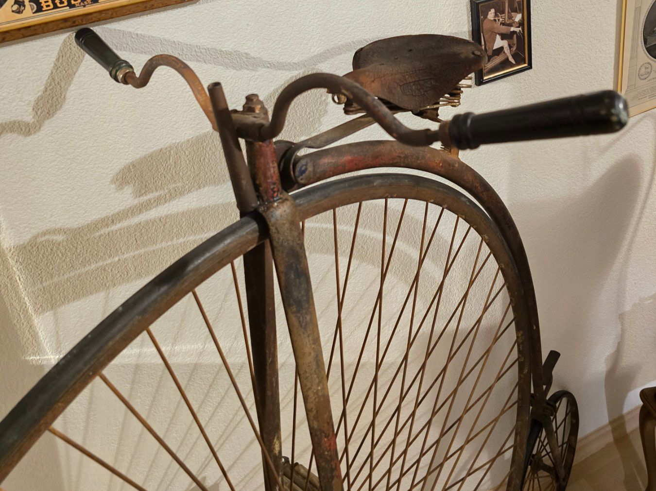 Biciclette: Antikes Hochrad um 1885 – Usato da Hüntwangen venduto da Scarciglias-Antiques 2