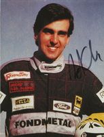 Autogramm Andrea Chiesa 1992