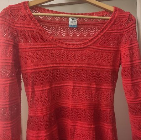 Rotes Kleid von Missoni, Gr. 36, neu und originalverpackt
