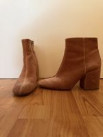 Bershka Pink Velvet Boots