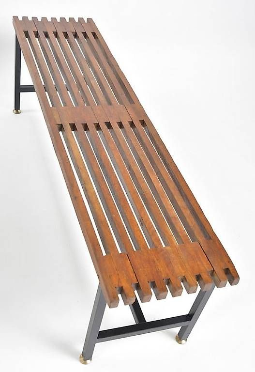 Panchine: Mid-century Lattenbank – Usato da Zürich venduto da IndividumCH 1