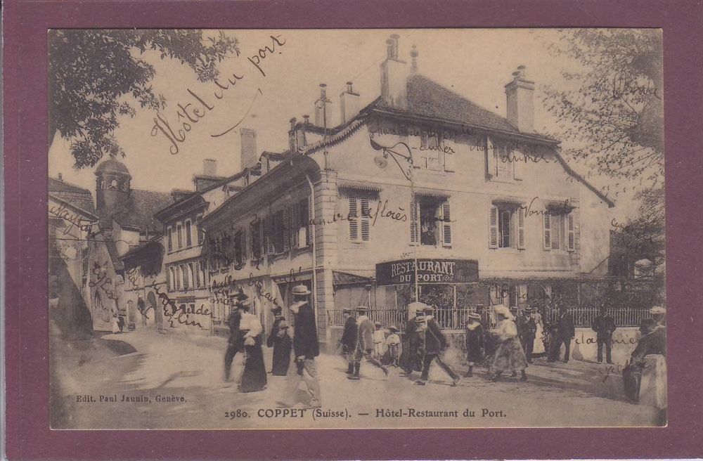 Coppet - Restaurant du Port - 1909 | Kaufen auf Ricardo