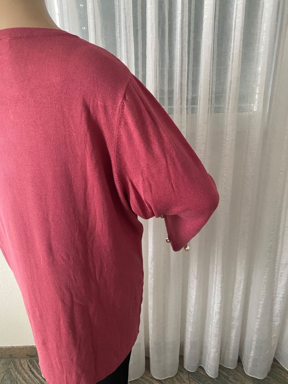 Maglioni & Felpe: MUST HAVE - stylischer Pullover mit Perlen, Beere, 48/50 – Nuovo e nell'imballaggio originale da Winkel venduto da ferrari2022 8
