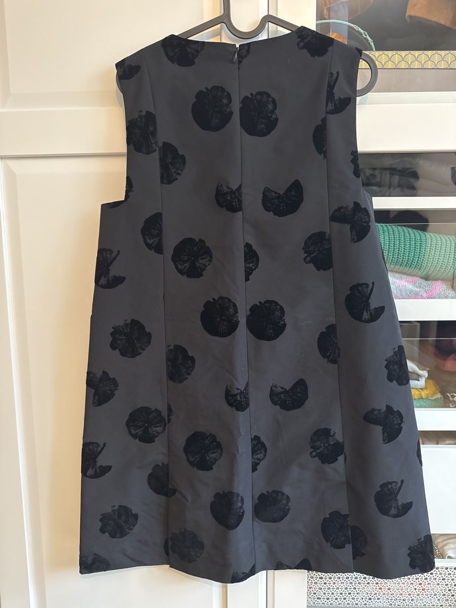 Vestiti: Schwarzes Cocktailkleid mit Samtpunkten | Onesize – Usato da Winterthur venduto da ann_9m9m 3