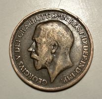 Englische Münze One Pence1917, Georg V