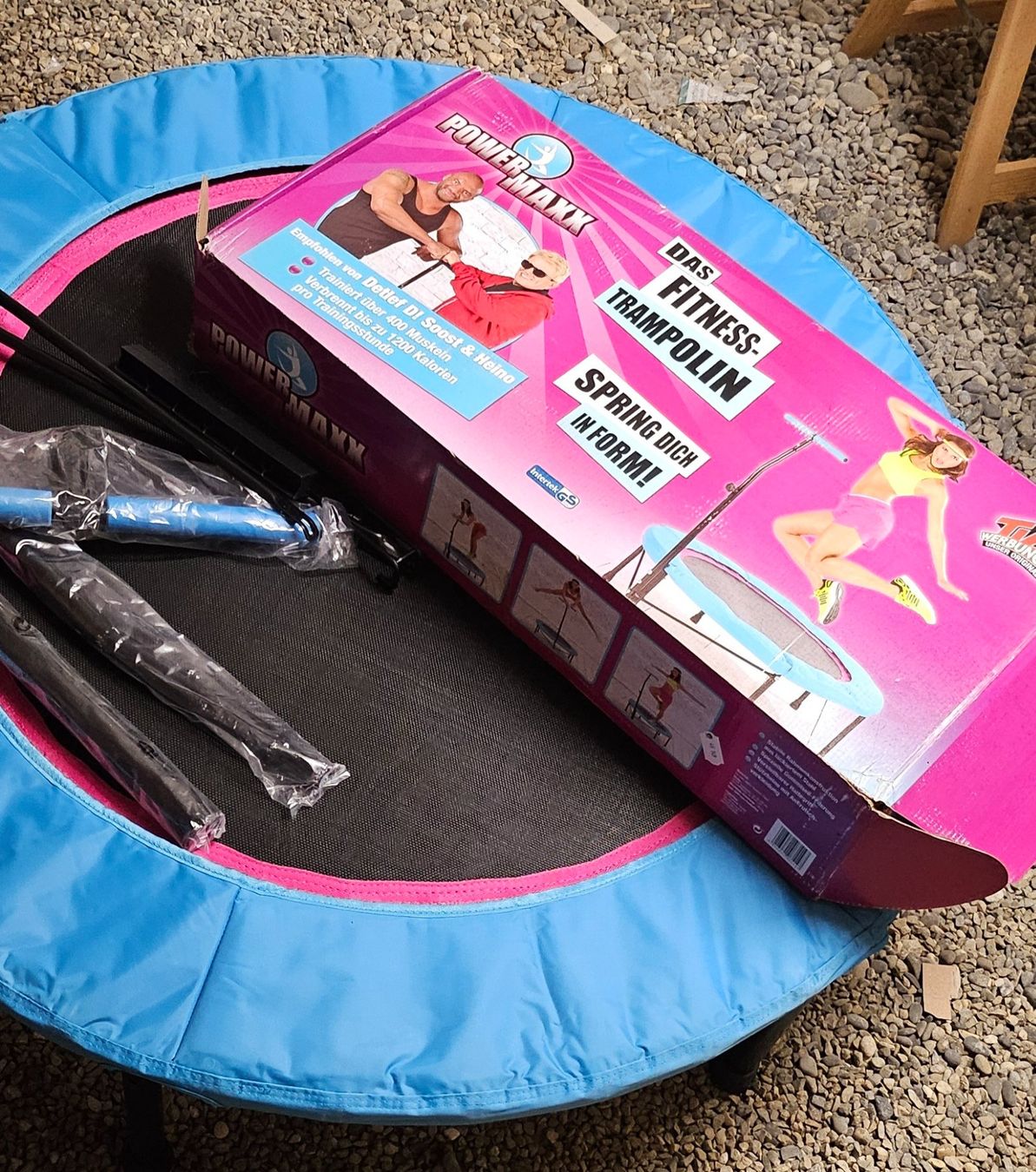 Trampoline: Fitness Trampolin Power Maxx – Gebraucht aus Erlinsbach SO von forza-Roma 1