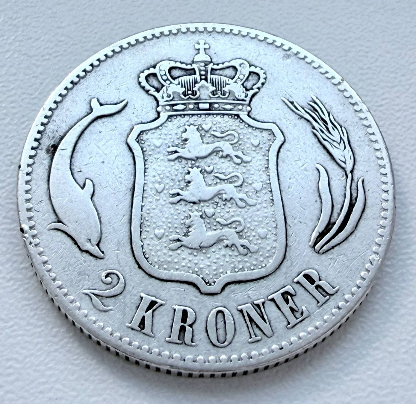 Tutti le monete: 2 Kroner 1875 Danmark Silber – Usato da Sissach venduto da Valeriika 1