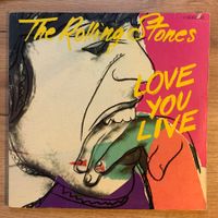 THE ROLLING STONES - LOVE YOU LIVE...OG GER 1977...VG/VG+