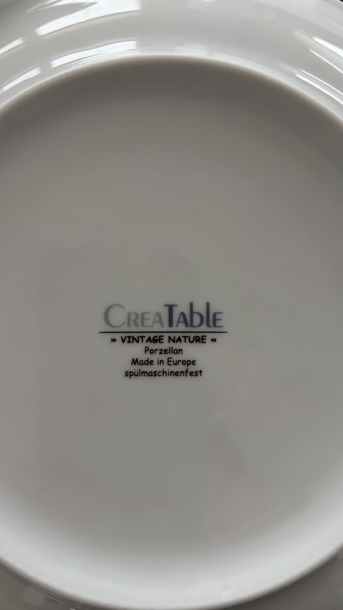 Migros Set di piatti: Creatable Vintage Nature Teller Set, 18-teilig – Nuovo (secondo la descrizione) da Wiler (Lötschen) venduto da Nad4 1