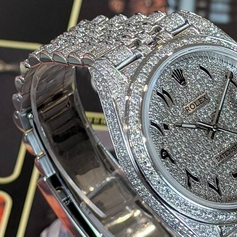 Orologi: Rolex Datejust 41mm Custom "Arabic" 126300 – Usato da Genève venduto da minty.watches 5