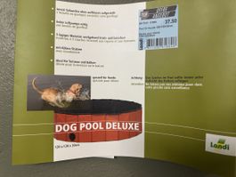 Hundepool Landi Dog Pool Deluxe 120x120x30cm