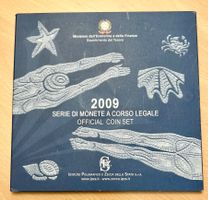 Italien Euro KMS 2009 + 5 Euro Silber offizielle Kursmünzen