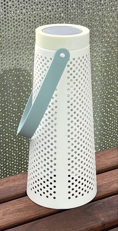 Laterne klein - Solar - Ikea - weiss 1