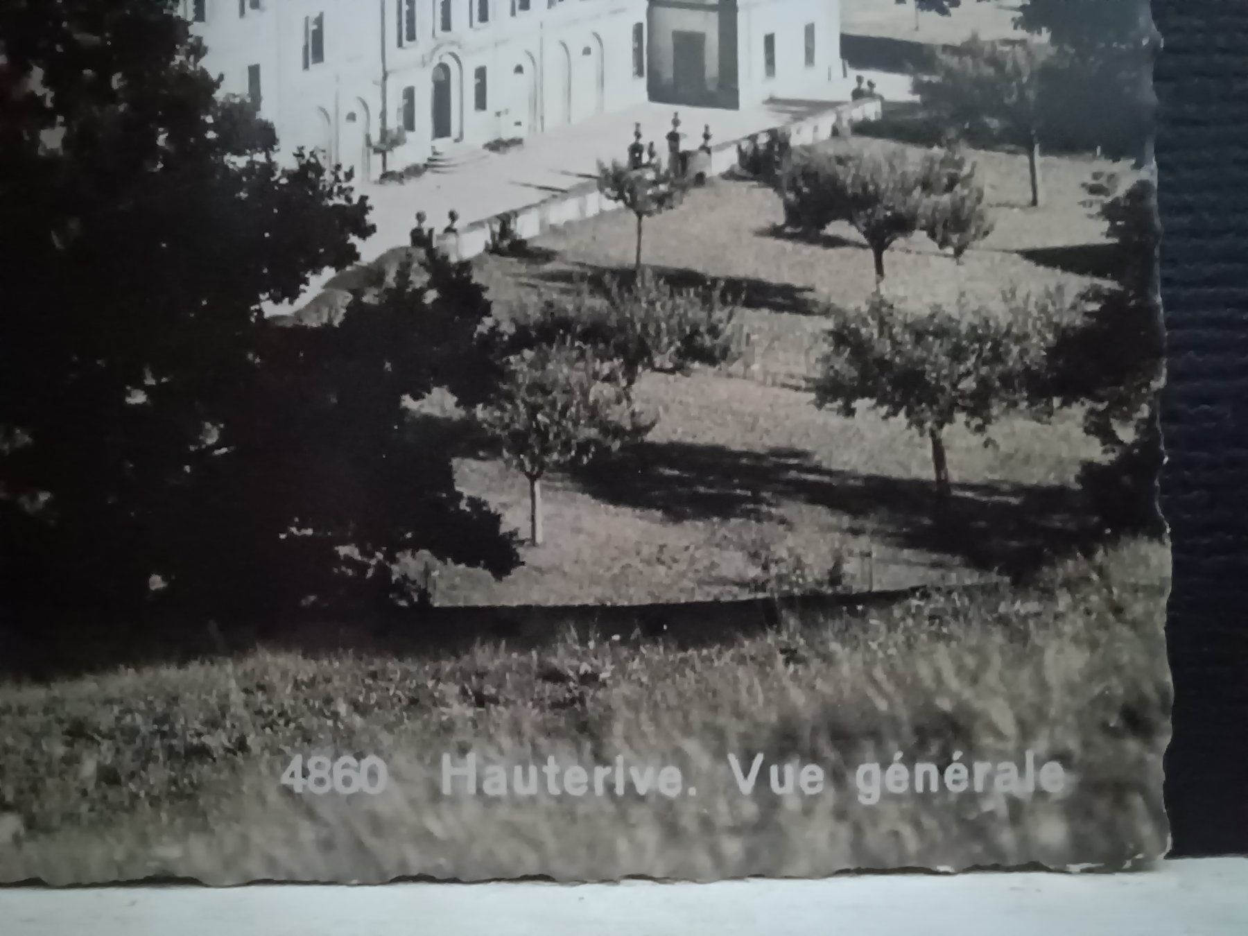 Ansichtskarten: FR, No. 4860, Hauterive, Vue Generale – Gebraucht aus Aarau Rohr von mgvw 1