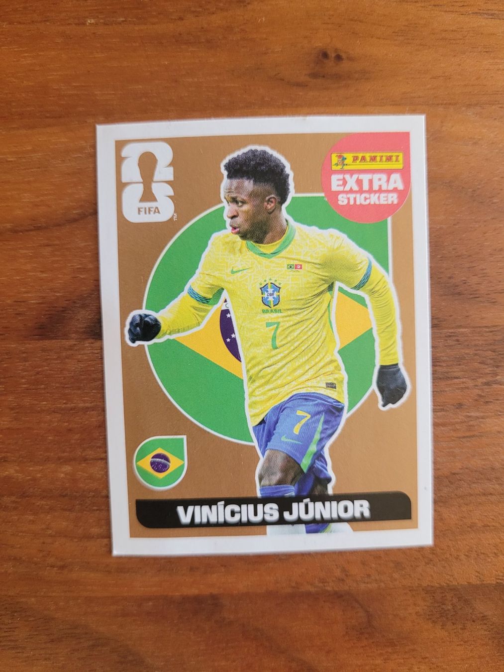 Panini Carte collezionabili: Panini Gold Sticker Vinicius Jr. – Usato da Gümligen venduto da dazingg123