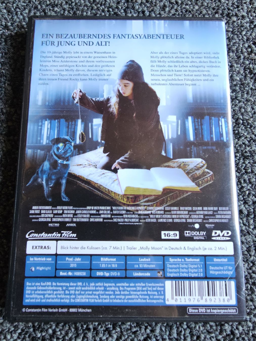 Tutti i DVDs: DVD Molly Moon(21906) – Usato da Ruswil venduto da jan_bxl5 1