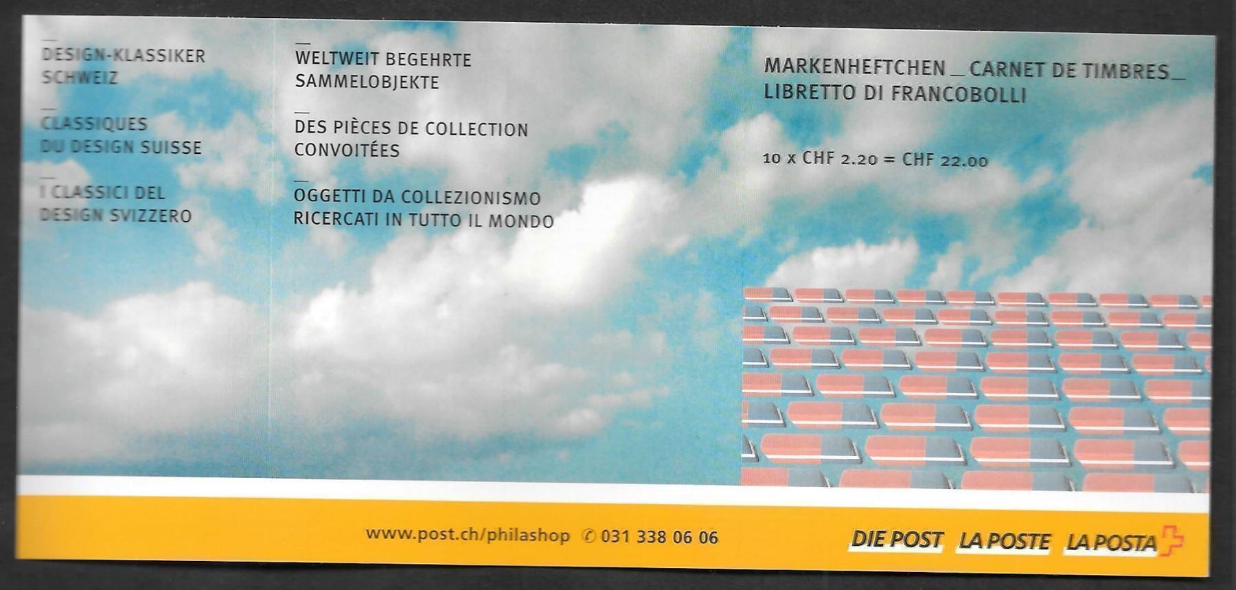 Tutti i francobolli: Markenheftchen 0-116 Fixpencil ET 10.5.2005 – Nuovo (secondo la descrizione) da Olten venduto da clotaldi