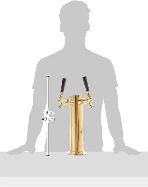Allestimento di negozi e stand fieristici: Schanksäule mit zwei Zapfhähnen – Usato da Langnau am Albis venduto da Sadisanto 3