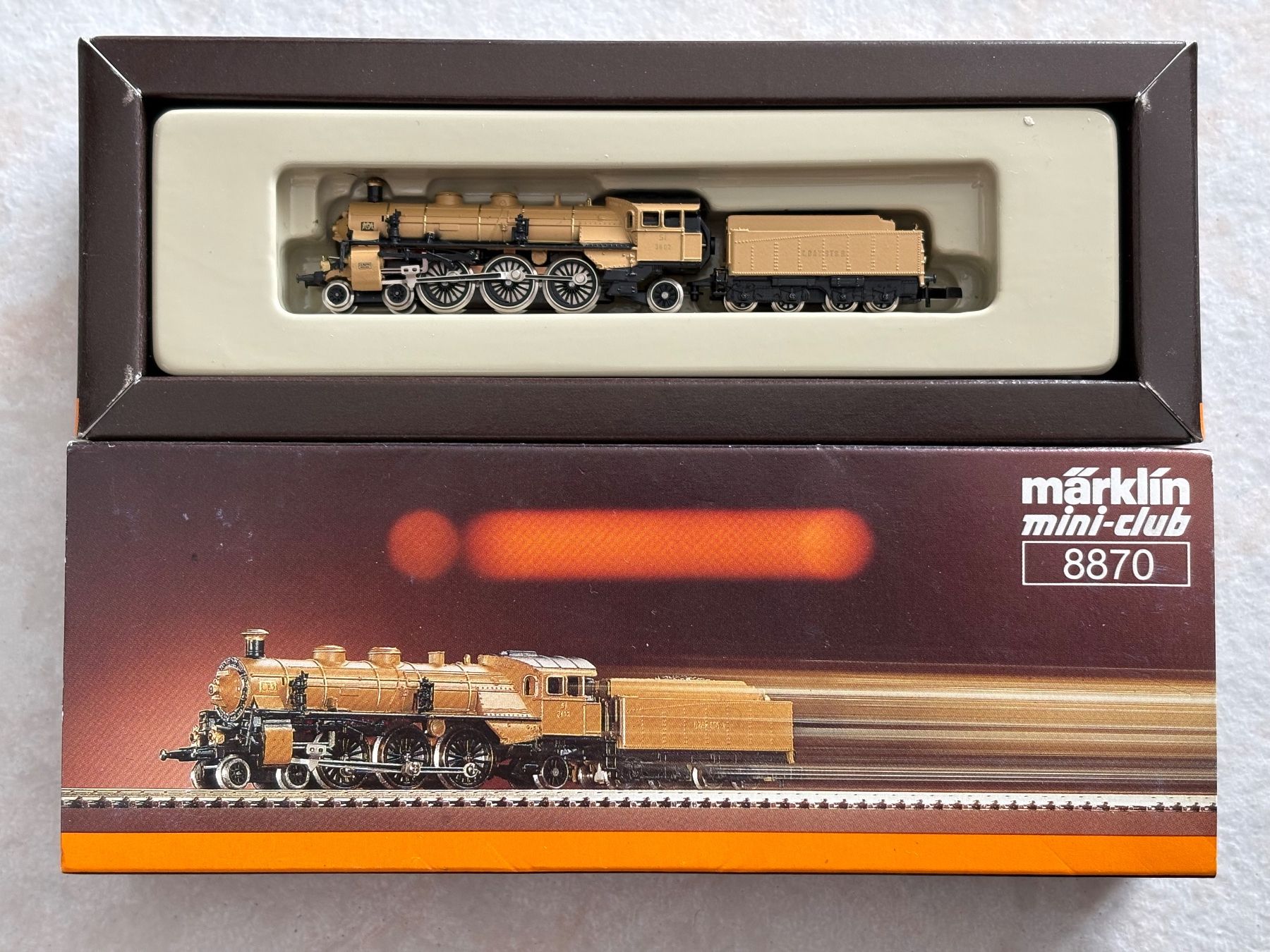 Märklin Modellini di ferrovie: Marklin Z 8870 Dampflok BR S3/6 – Nuovo (secondo la descrizione) da Hauterive NE venduto da eriamch
