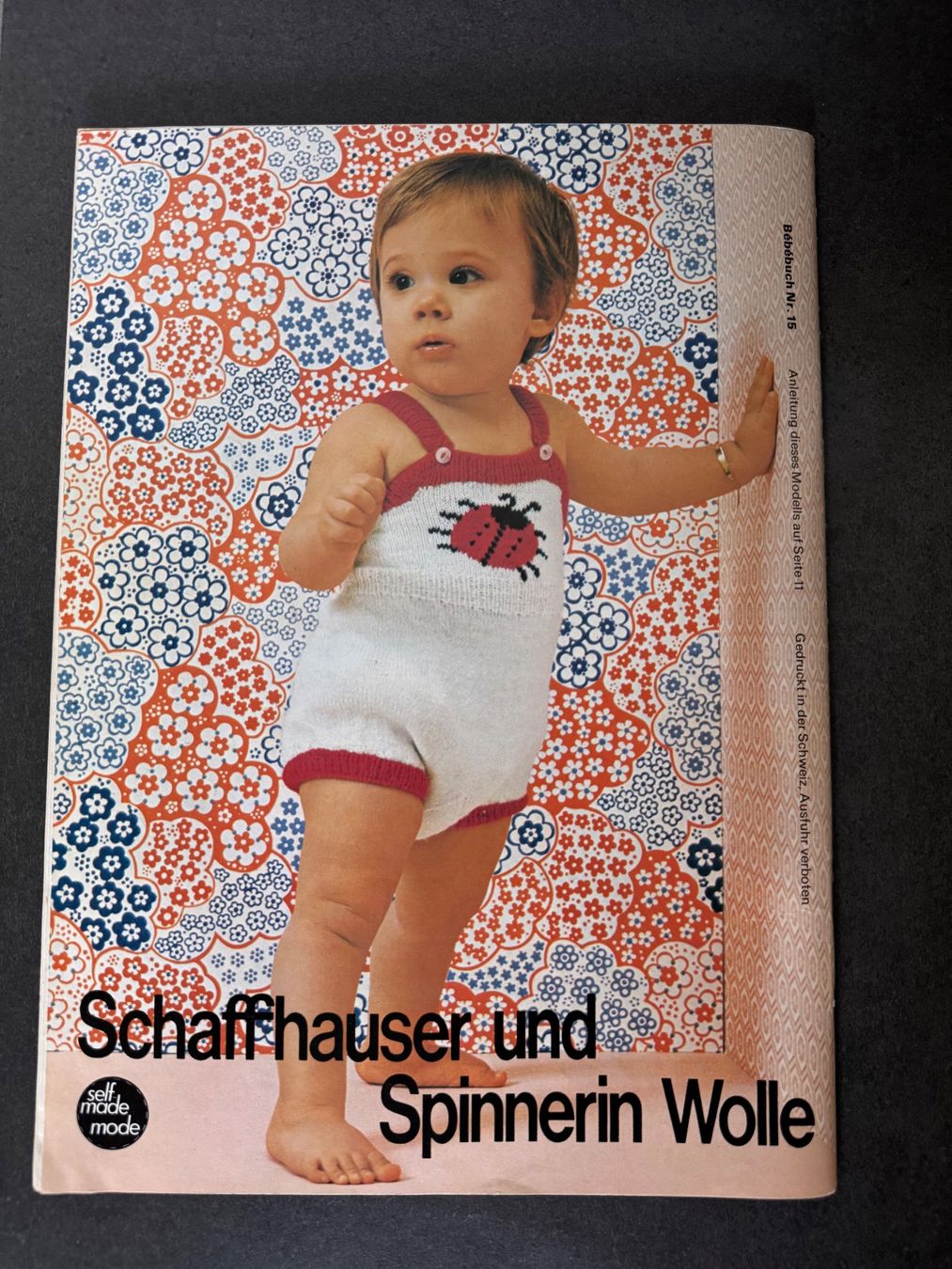 Riviste & Magazine: Vintage Schaffhauser Strick Heft Wolle alt – Usato da Rothrist venduto da Fondgruebe 1