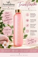 💗 Stilvolle 1-Liter-Trinkflasche – Dein täglicher Begleiter