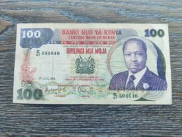 Kenia 100 Shillings 1984 !!!!!
