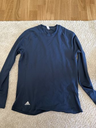 T-shirt manches longues Adidas bleu marine taille S bon état