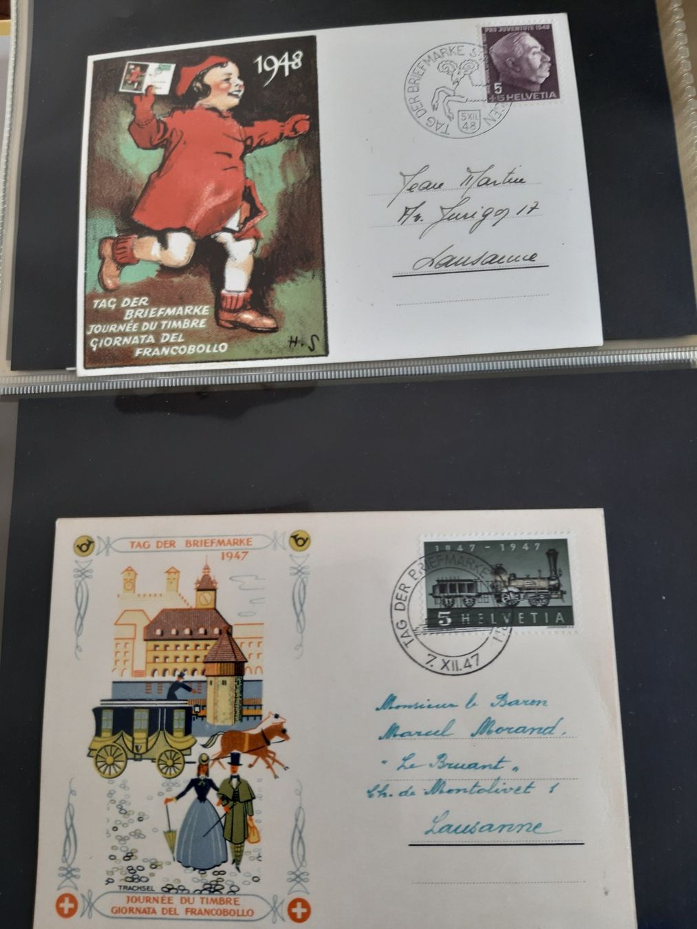 Alle Briefmarken: Timbres-poste – Gebraucht aus Aigle von Calcicole 5