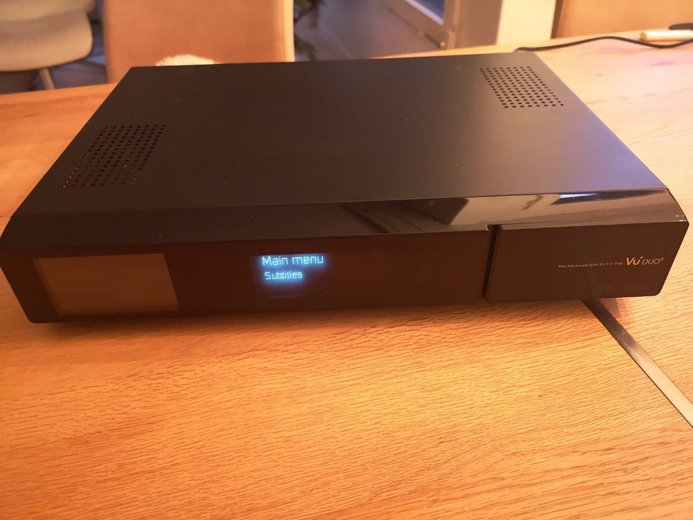 VU+ Duo2 SAT/DVB Receiver Twin Tuner Kaufen auf Ricardo
