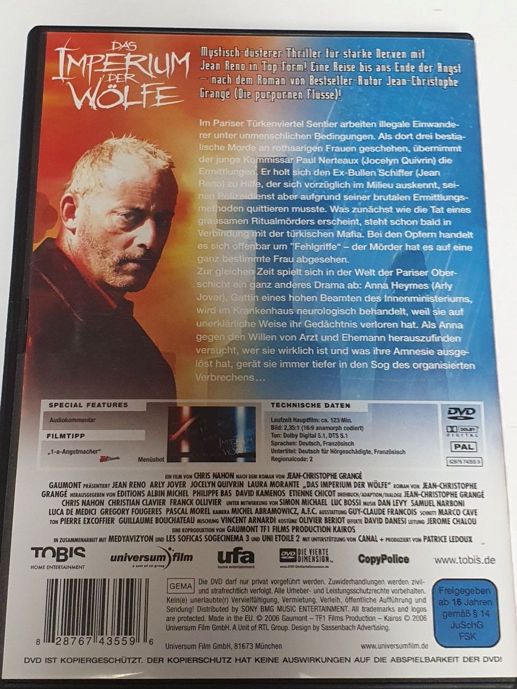 Tutti i DVDs: Das Imperium der Wölfe DVD – Usato da Oberdorf BL venduto da BaldenEagle 3