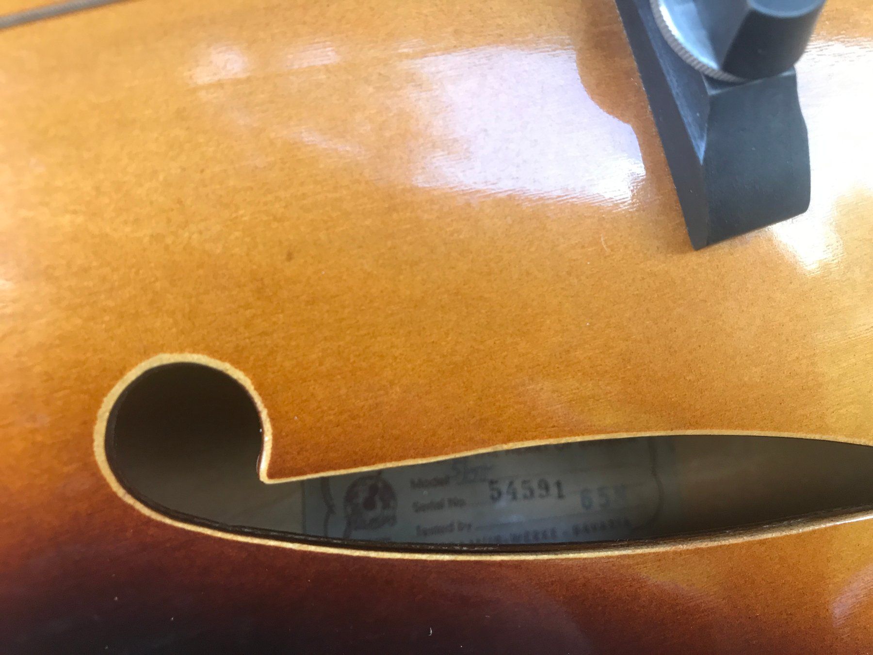 Framus Musikinstrumente: Akustische Gitarre Framus Studio 5/50, ca. 1966 – Gebraucht aus Onex von johnca 8