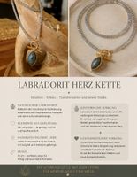 Labradorit Kette 45cm