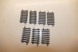 Märklin H0: 7xgebogenes K-Gleis (K.Nr.2134)