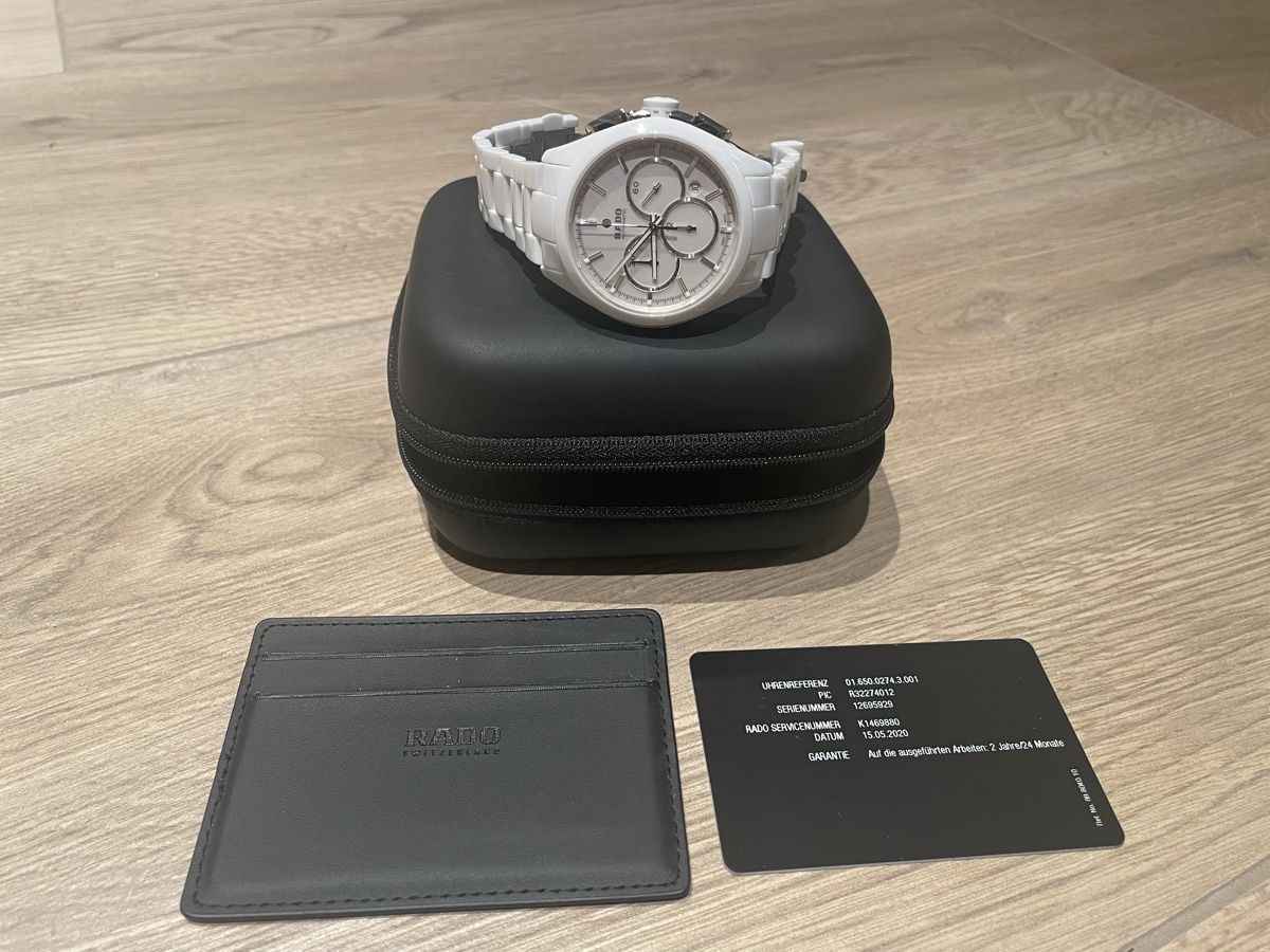 Rado Orologi: Rado HyperChrome Automatic 45mm; full set, ab Service! – Usato da Baar venduto da dieUhrenwerkstatt 9