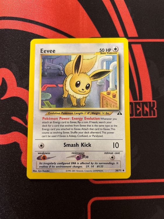 Pokemon Evee (Evoli) Neo Entdeckung (Gebraucht) in Arbon für CHF 3 ...