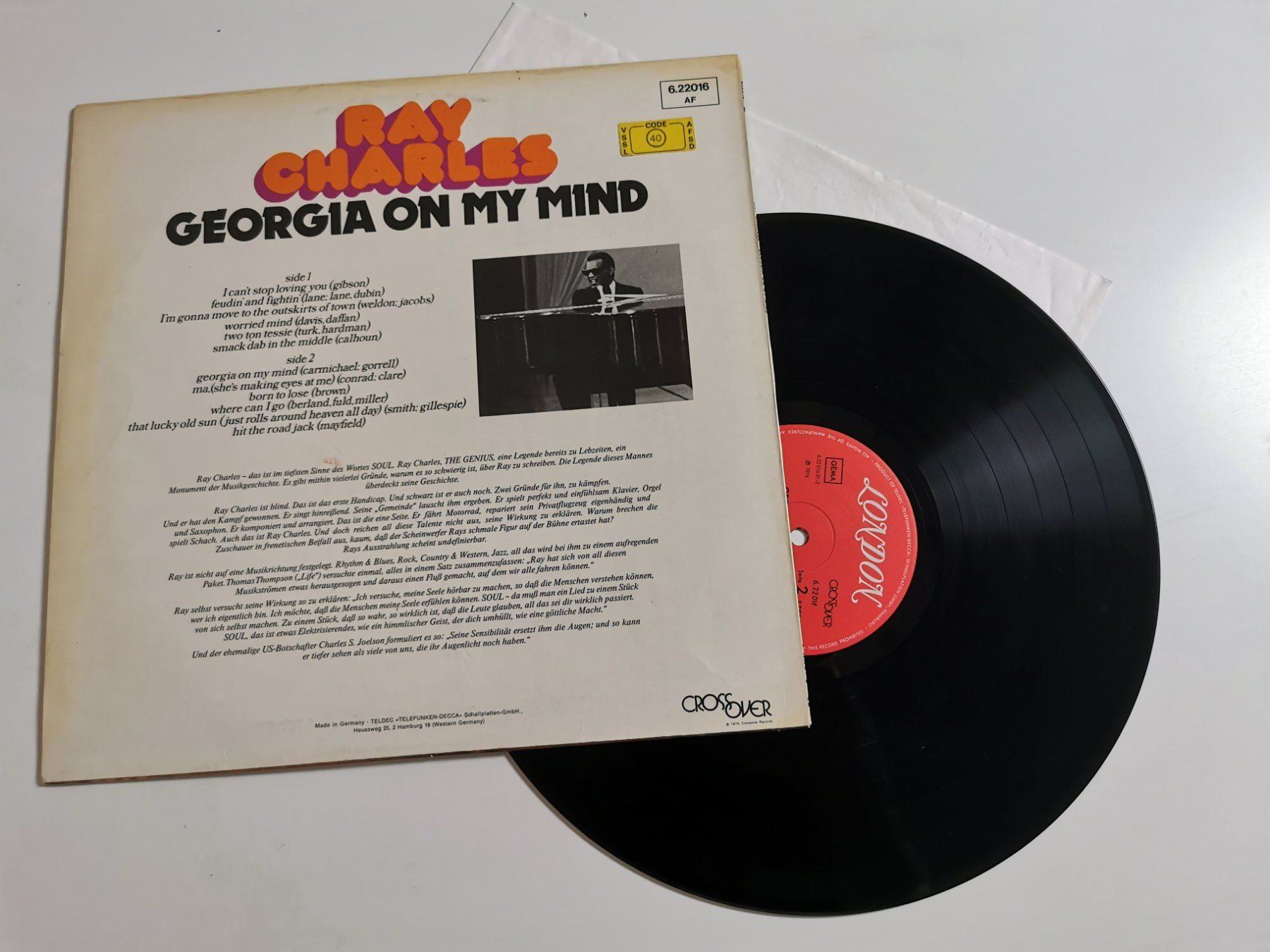 Dischi in vinile: RAY CHARLES - GEORGIA ON MY MIND – Usato da Grafenried venduto da House-of-Oldies 1