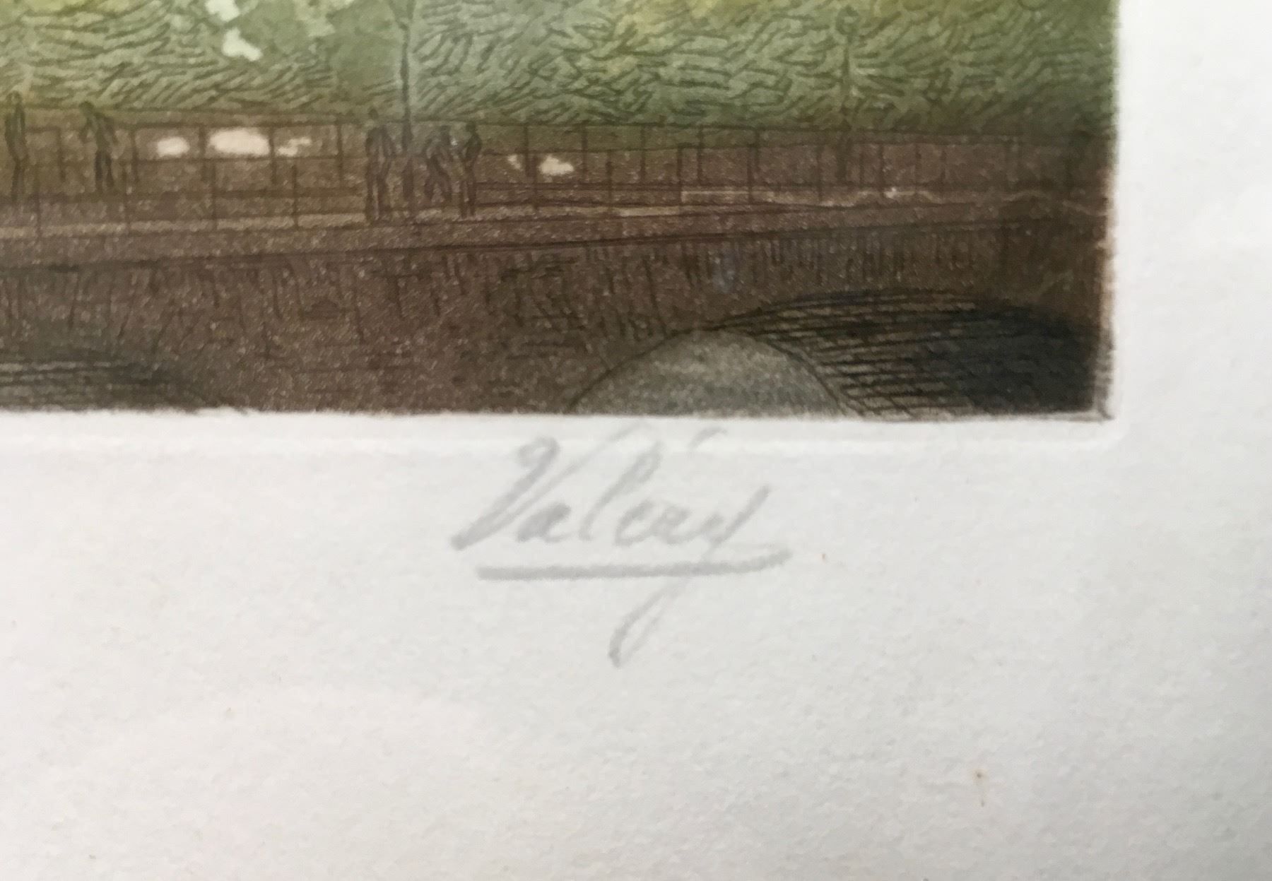 Stiche: PARIS Notre-Dame - antiker Stich – Gebraucht aus Basel von magot58 3
