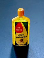 Baby-Shampoo (Attrappe) für die Puppenstube. Kunststoff.