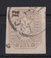 ÖSTERREICH 1863: Zeitungsmarke