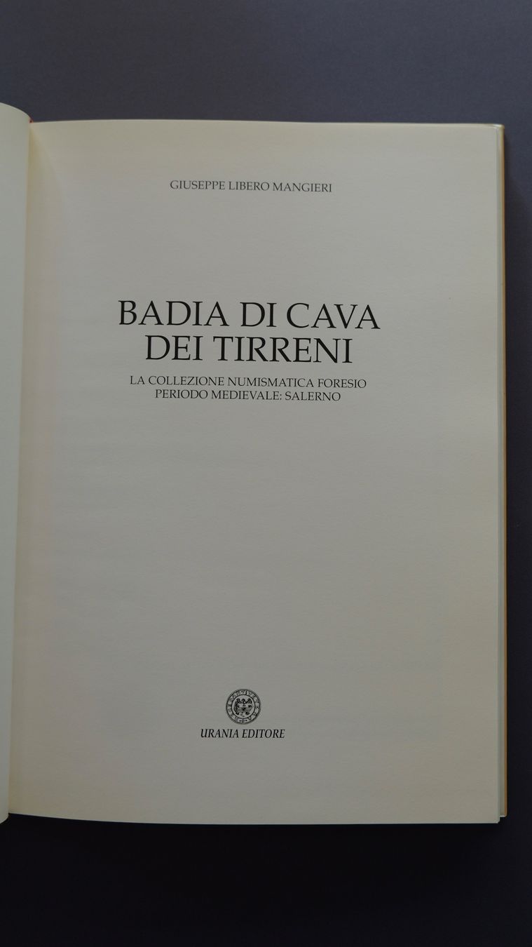 Bücher: Badia di cava dei Tirreni - Mangieri – Gebraucht aus Morcote von AmbiveriLeo 1