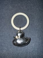 Babyrasselli, Ente, Silber 925,