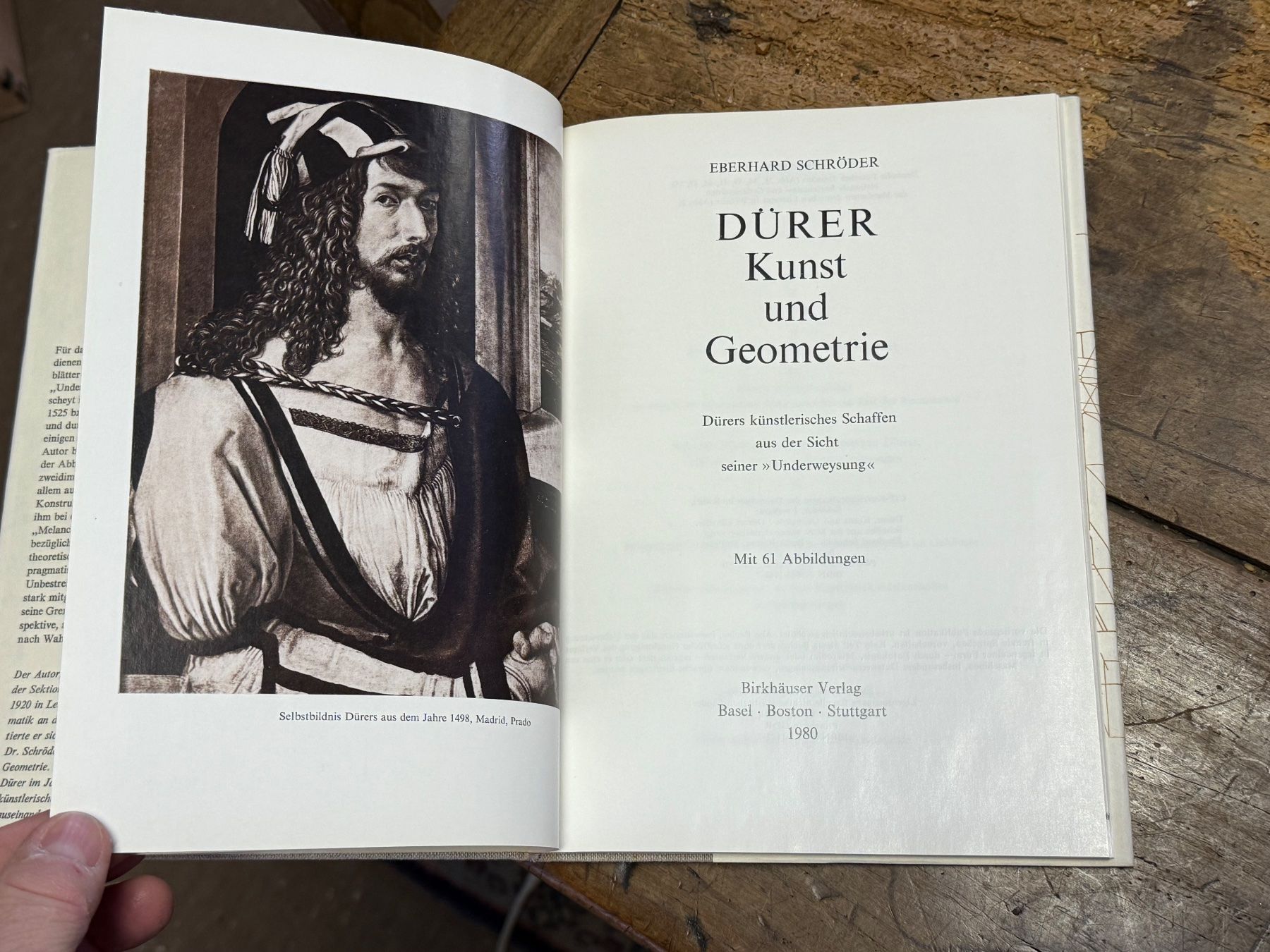 Libri: Albrecht Dürer Kunst und Geometrie – Usato da Bern venduto da Jwpm66 1