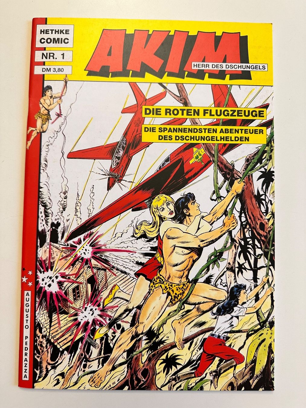 Fumetti: AKIM HERR DES DSCHUNGELS BAND 1 - HETHKE COMIC – Usato da Münsingen venduto da Ganjam