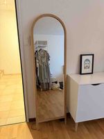 Standspiegel mit Holzrahmen 170 cm