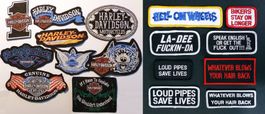 HARLEY DAVIDSON BIKER BIG LOT 17 PATCH
