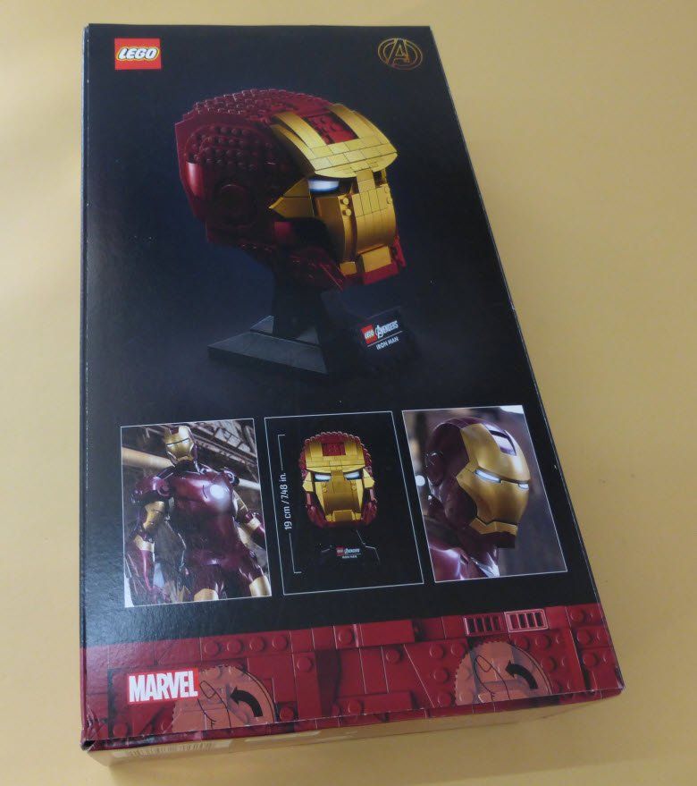 Lego Kit di costruzioni: LEGO Super Heroes 76165 Iron Mans Helm – Nuovo e nell'imballaggio originale da Zürich venduto da Minifig 1