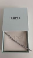 Drippy Amsterdam Tennis Armband – Silber/Weiss – inkl. Origi