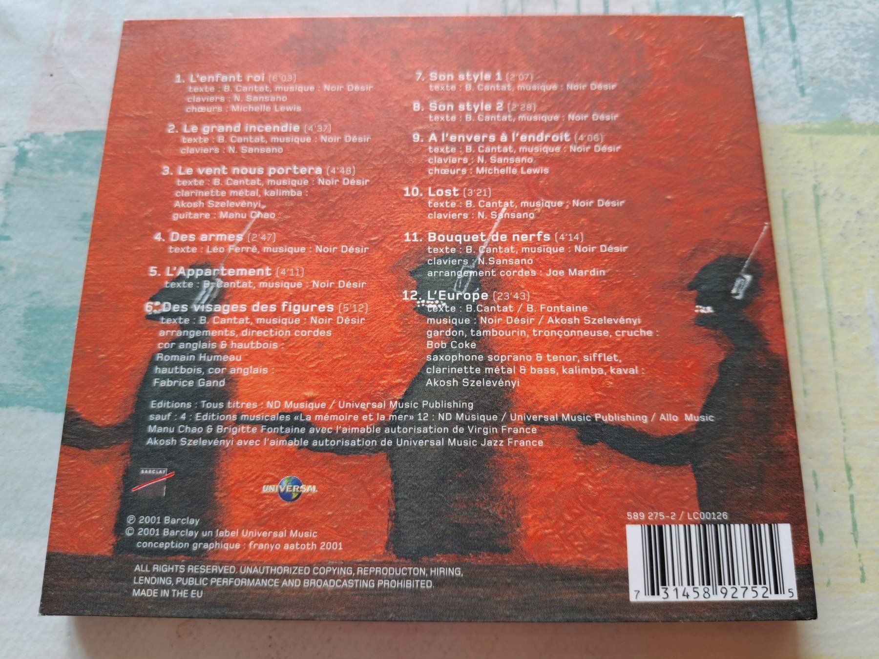 CD: Cd Noir Désir - Des visages des figures – Usato da Pully venduto da bro_n52j 1